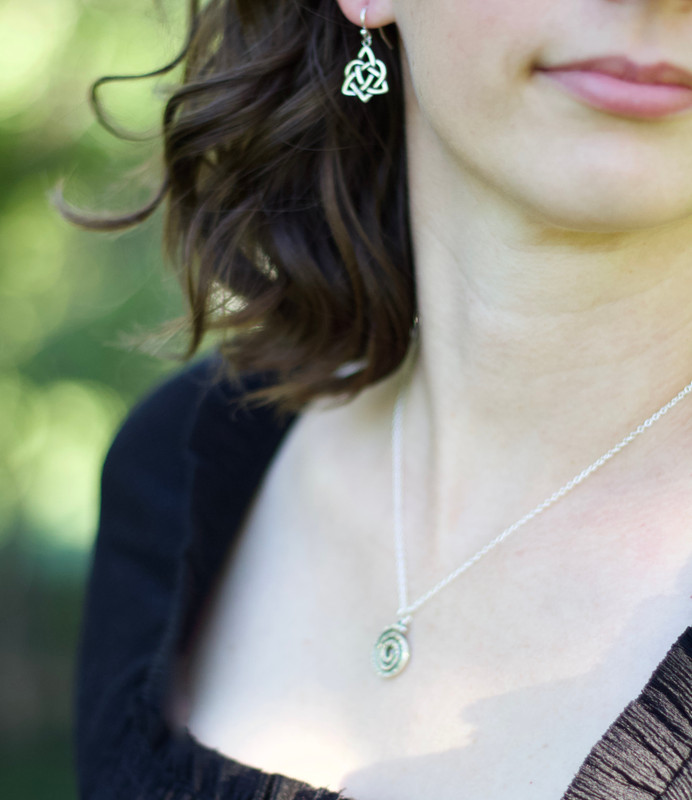 14KT Gold Vermeil Emerald Celtic Cross Necklace embellished with White  Cubic Zirconias - ShanOre Irish Jewlery