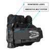 HK - Zero G 2.0 Harness 3+2 - Black/Blue