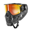 HK - HSTL Skull Goggle - Snake Grey w/ Fire Lens