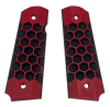 Paintballshop - 45 Grip Panels - Hex - Black/Red