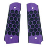 Paintballshop - 45 Grip Panels - Hex - Black/Purple