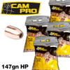 CamPro - .356 9mm/38 Super - 147gn - HP - 2000 Count