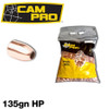 CamPro - .356 9mm/38 Super - 135gn - HP - 500 Count