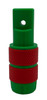 Paintballshop - Plastic Tippmann 98 Front Grip - Green/Red