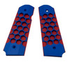 Paintballshop - 45 Grip Panels - Hex - Red/Blue