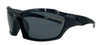 Paintball Assassin - Phantom Glasses - Black/Black Frame - Smoke