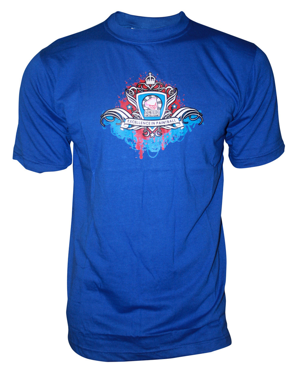 Action Paintball Games - Tshirt - Crown - Blue