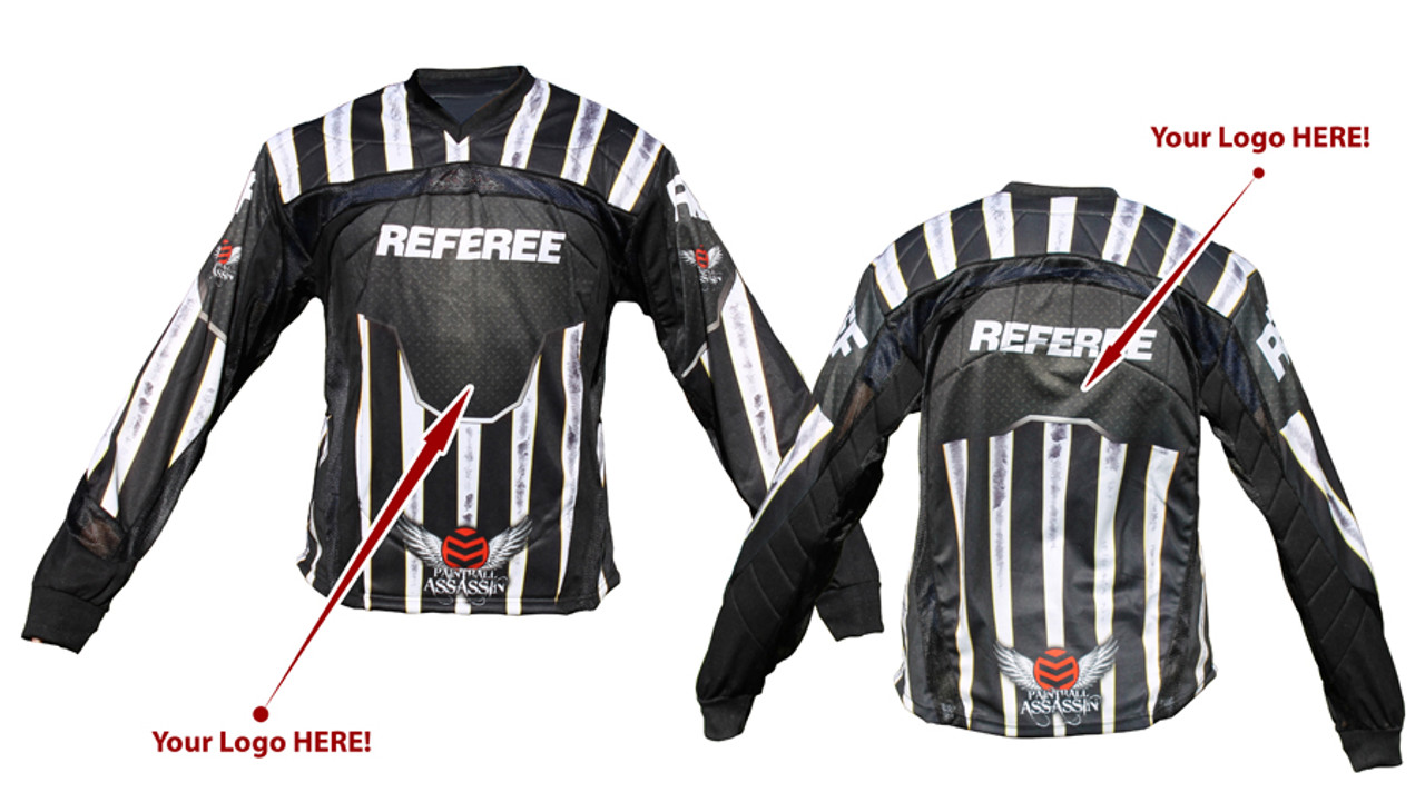 Paintball Assassin - Ref Jersey - White