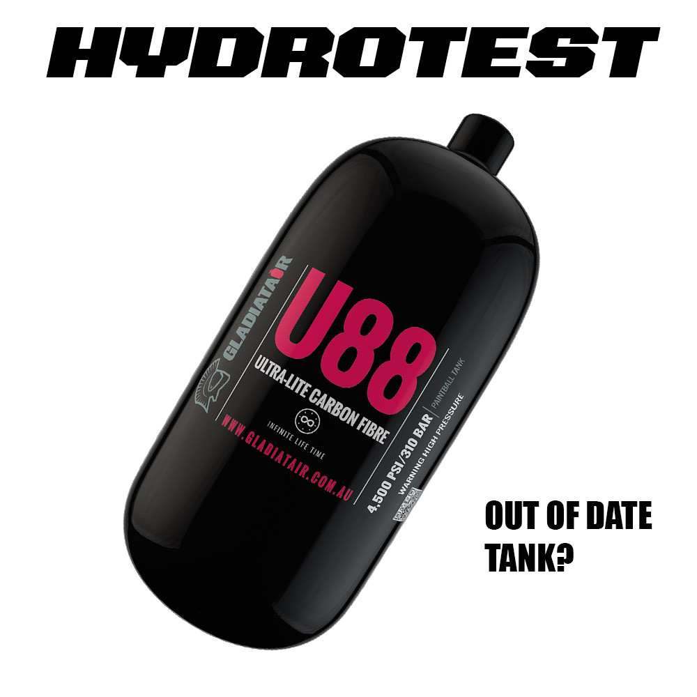 Hydro Re Testing - Bottle - 3000psi/4500psi