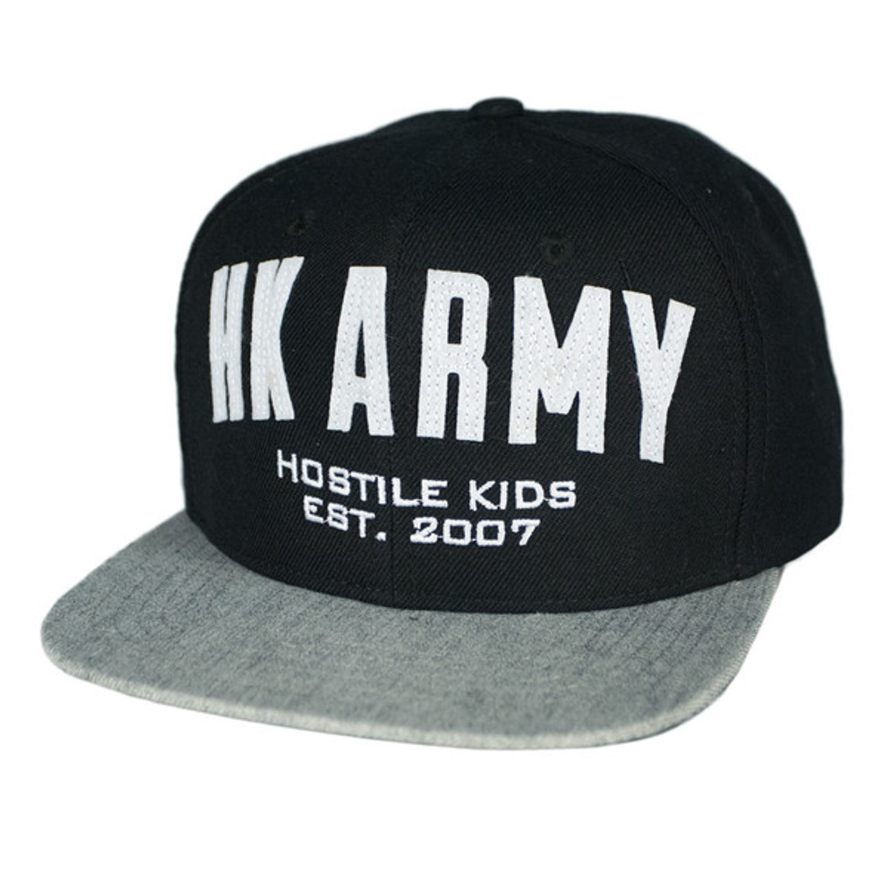 HK - Snaphat - Varsity - Black/Grey