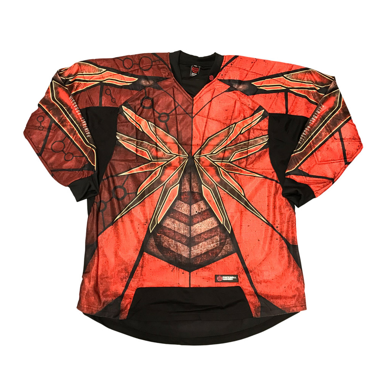 Paintball Assassin - Protocol Jersey - Deathmaw Red