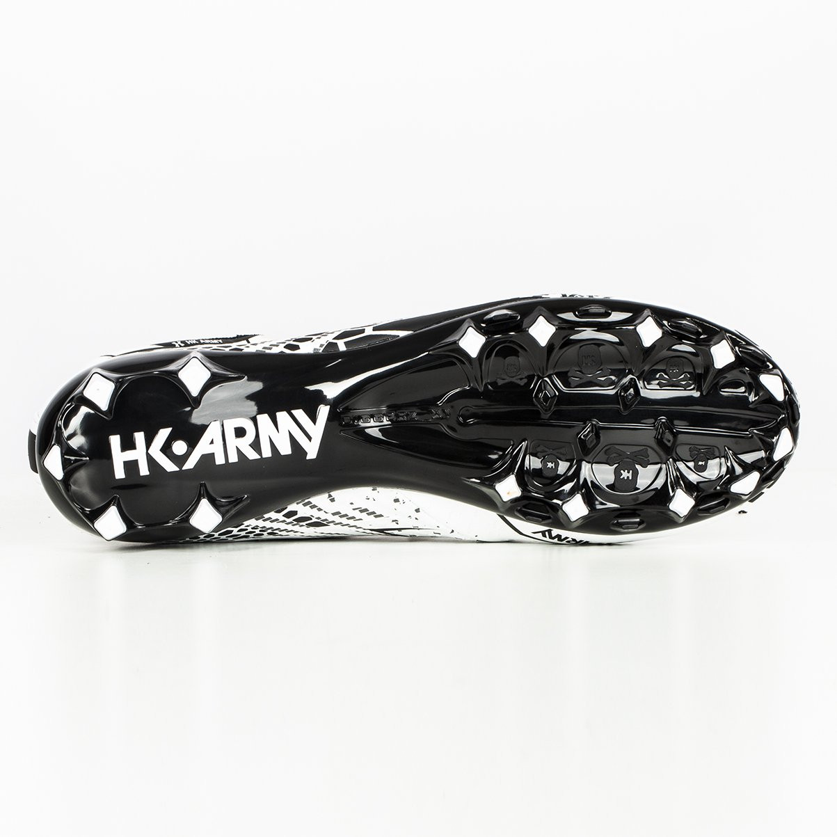HK - 1.5 Diggerz High Top Cleats - White/Black - Paintballshop.com