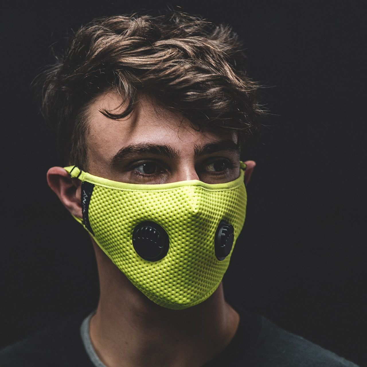 HK - Filtered Air Mask - Neon Green