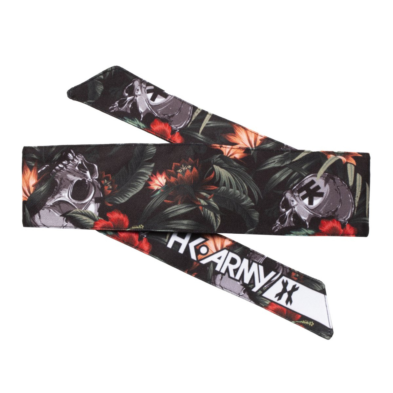 HK - Headband - Tropical Skull