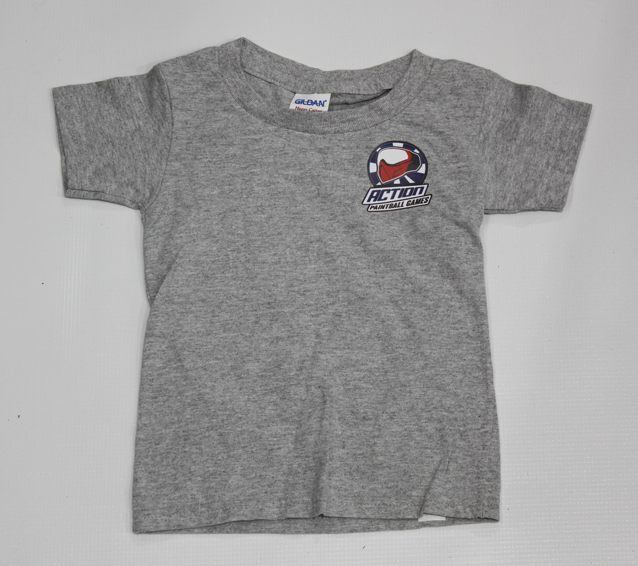Action Paintball - Kids Logo Tshirt - -Grey