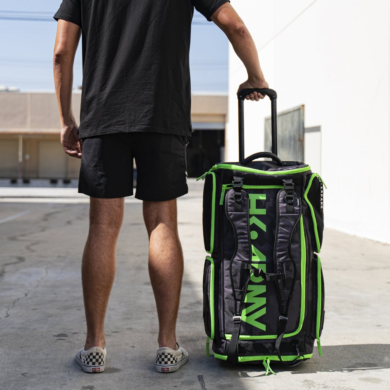 HK - Expand Roller Gearbag - Shroud Black/Green