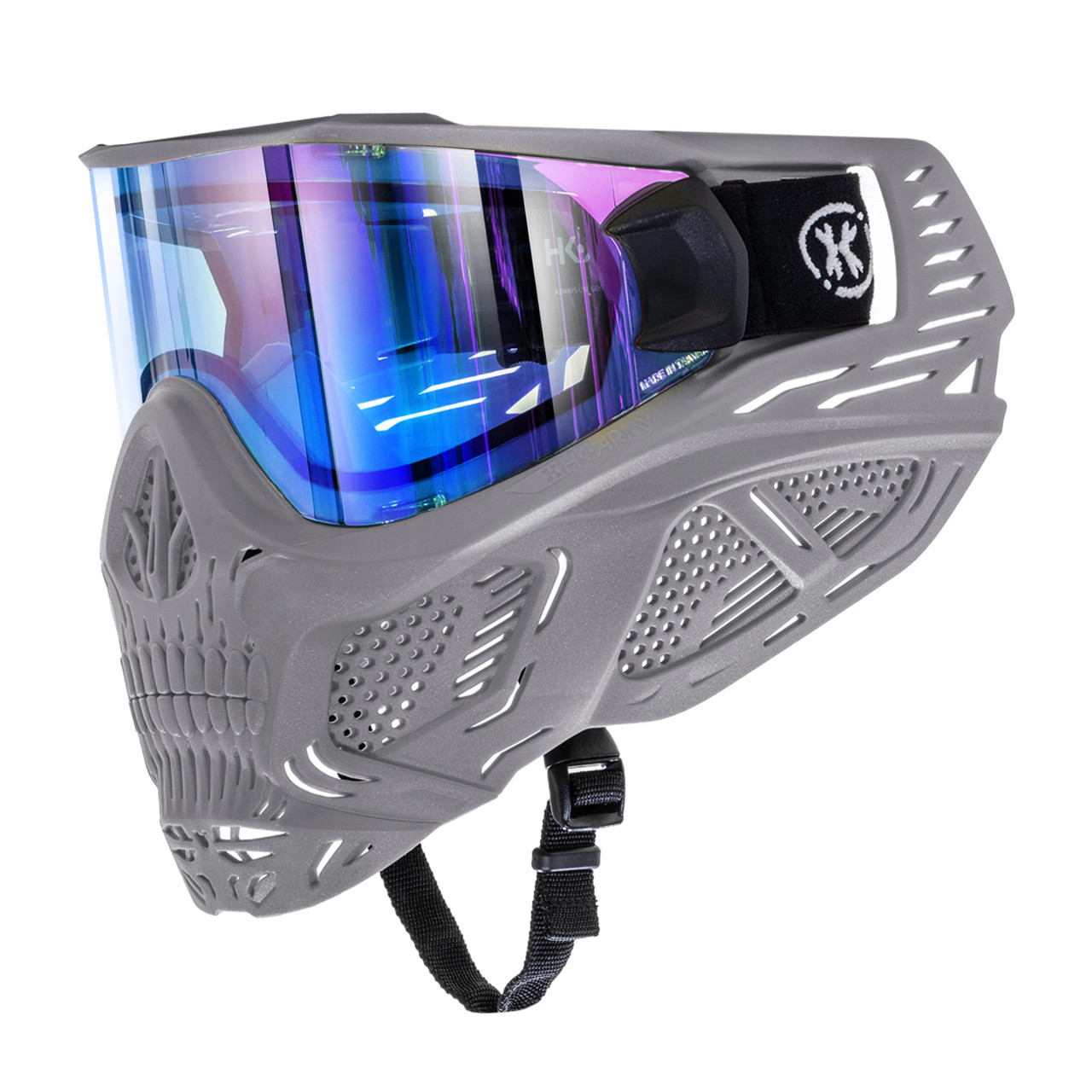 HK - HSTL Skull Goggle - Crypt - Grey w/ Ice Lens