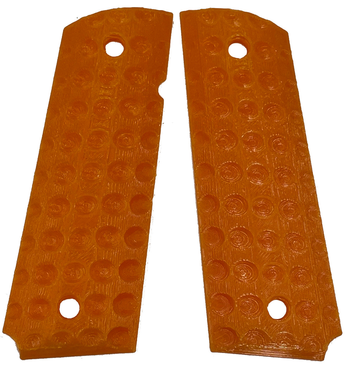 Paintballshop - 45 Grip Panels - Dimple - Orange