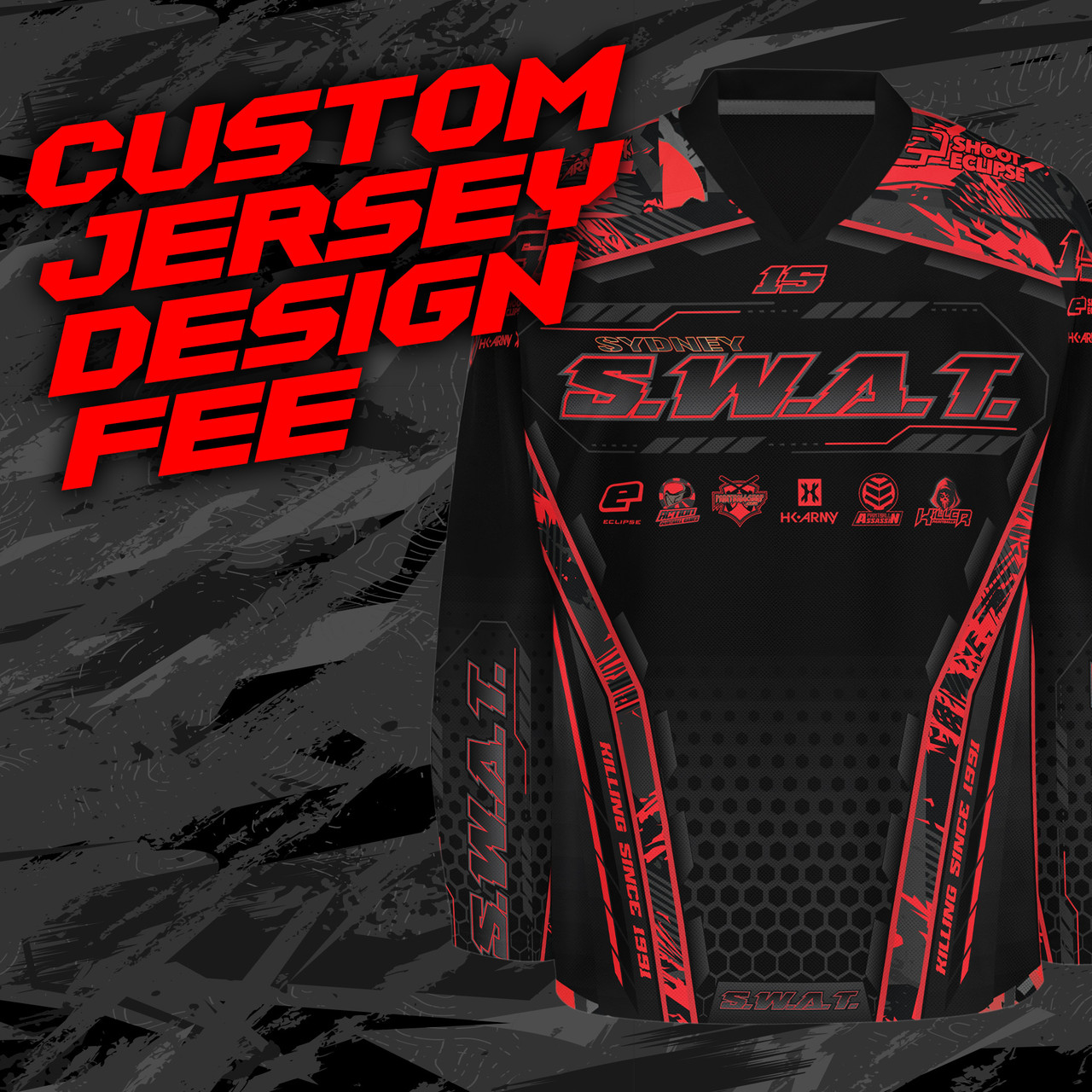 Paintball Assassin - Custom Jersey Design