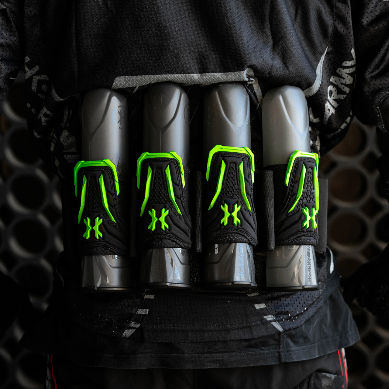 HK - Zero G Lite Harness - 4+3 - Lime