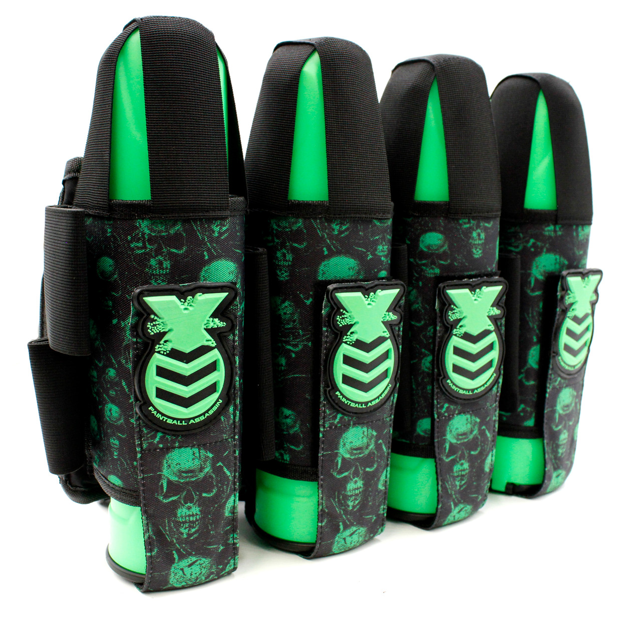 Paintball Assassin - S4 - X47 - Green Skulls