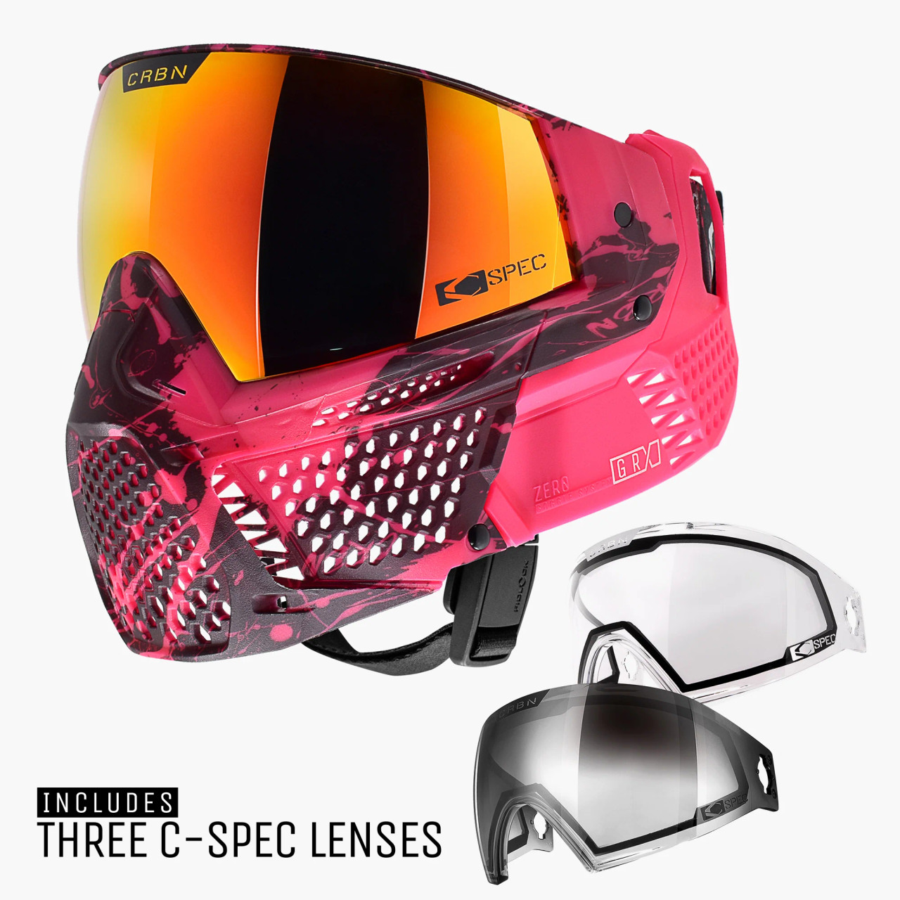 CRBN - Zero Goggle - GRX - More - Splat Fuchsia