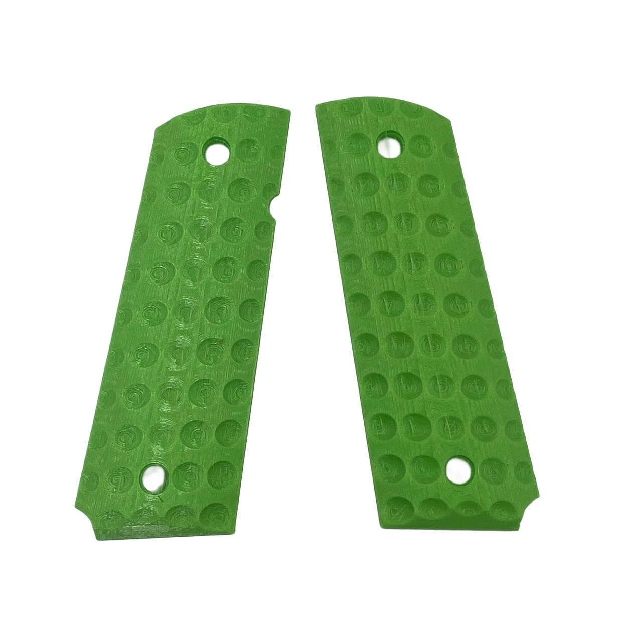 Paintballshop - 45 Grip Panels - Dimple - Lime