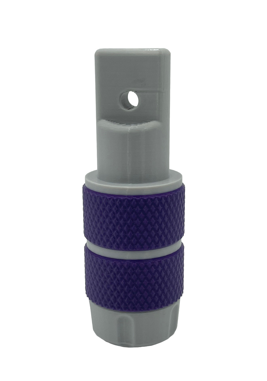 Paintballshop - Plastic Tippmann 98 Front Grip - Grey/Purple