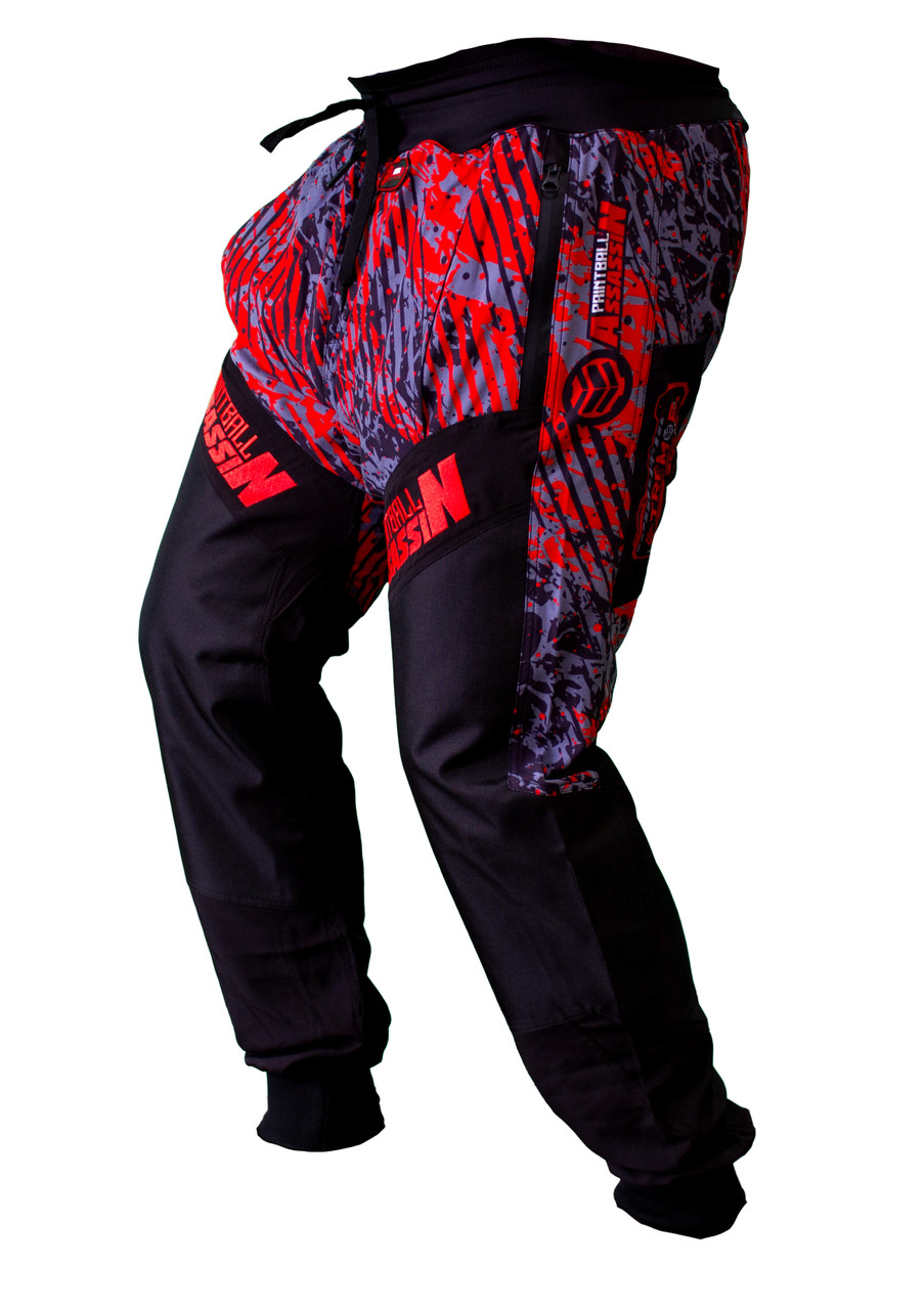 Paintball Assassin - Tremor Aero Pant - Red