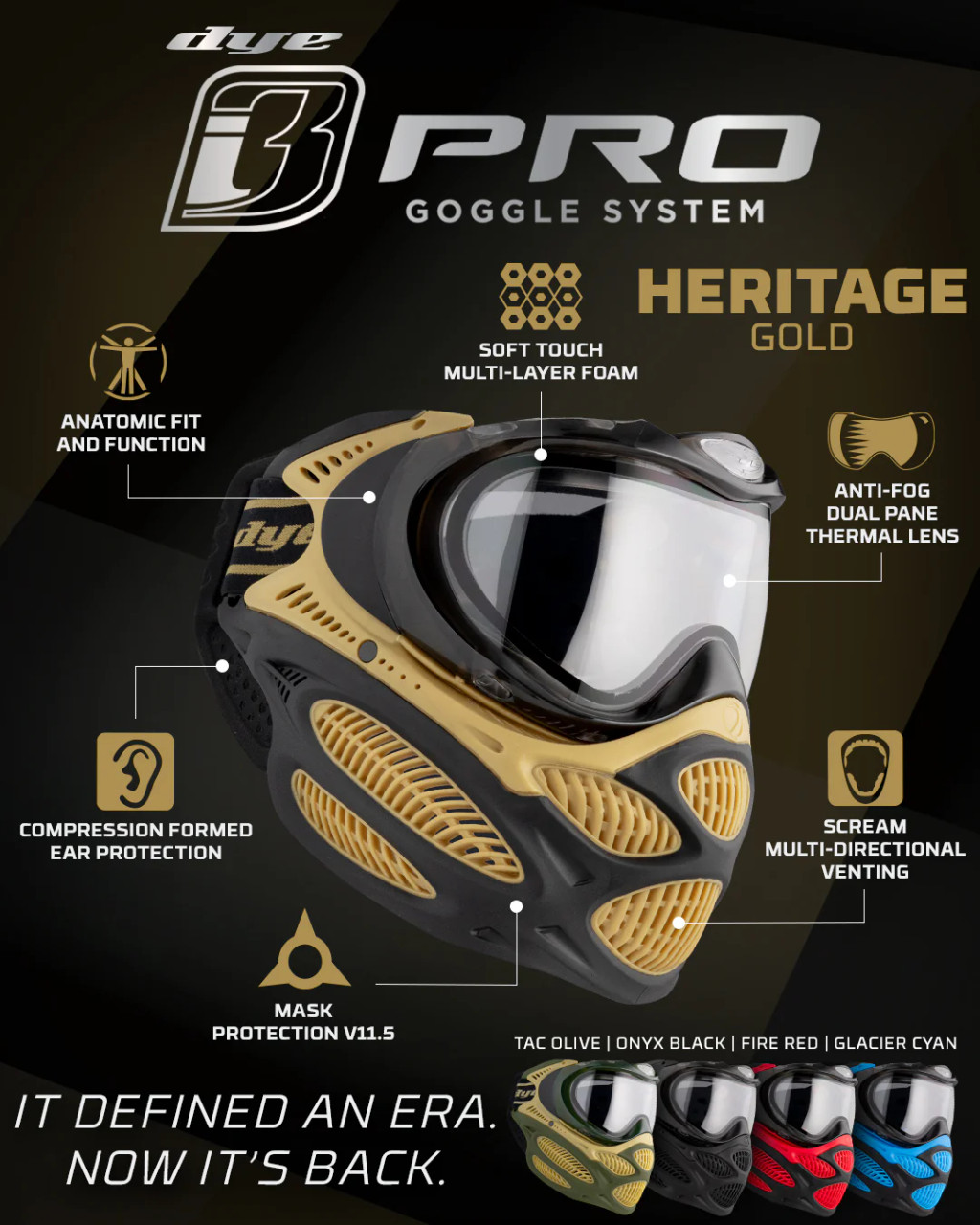 Dye - i3 Pro - Heritage Gold