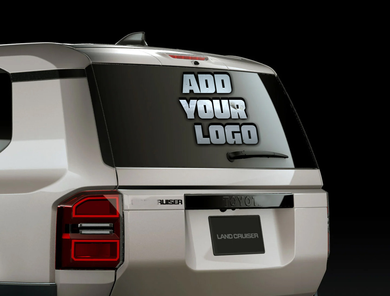 Custom - Large Car Sticker - 4 Pack