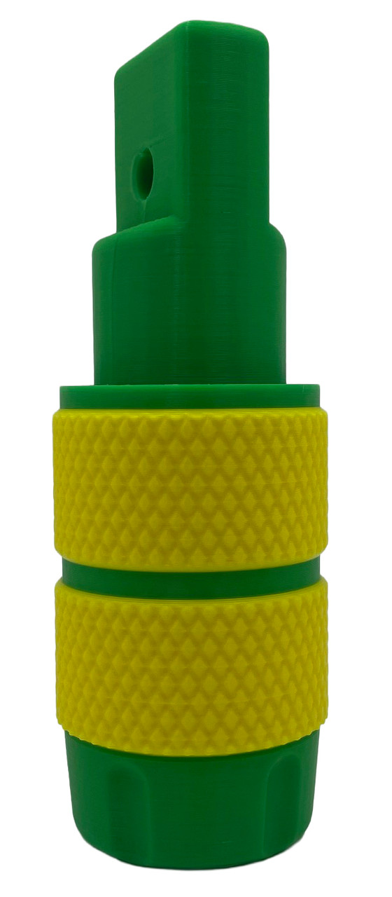 Paintballshop - Plastic Tippmann 98 Front Grip - Green/Yellow