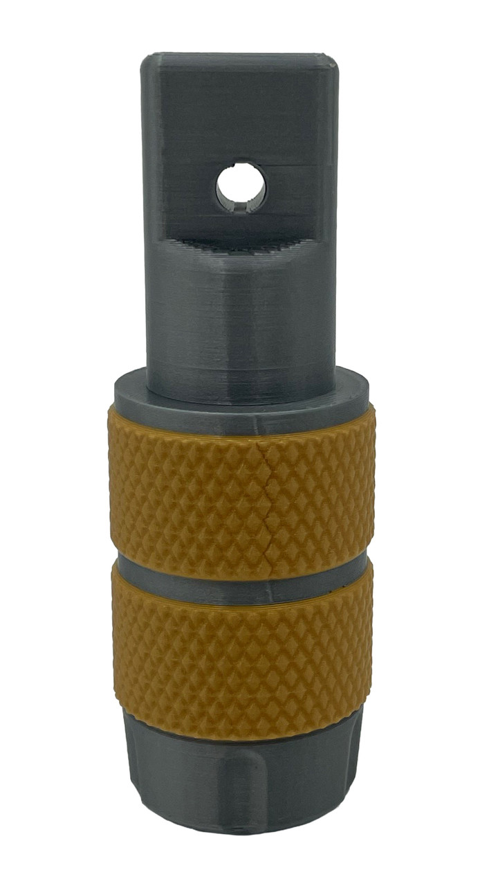 Paintballshop - Plastic Tippmann 98 Front Grip - Silver/Gold