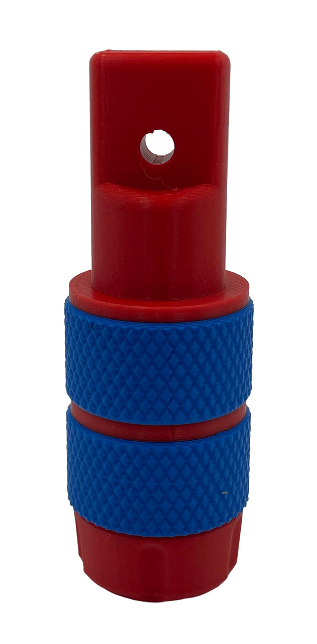 Paintballshop - Plastic Tippmann 98 Front Grip - Red/Blue