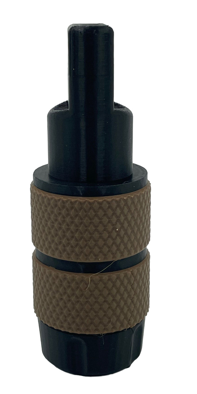 Paintballshop - Plastic Tippmann 98 Front Grip - Black/Brown