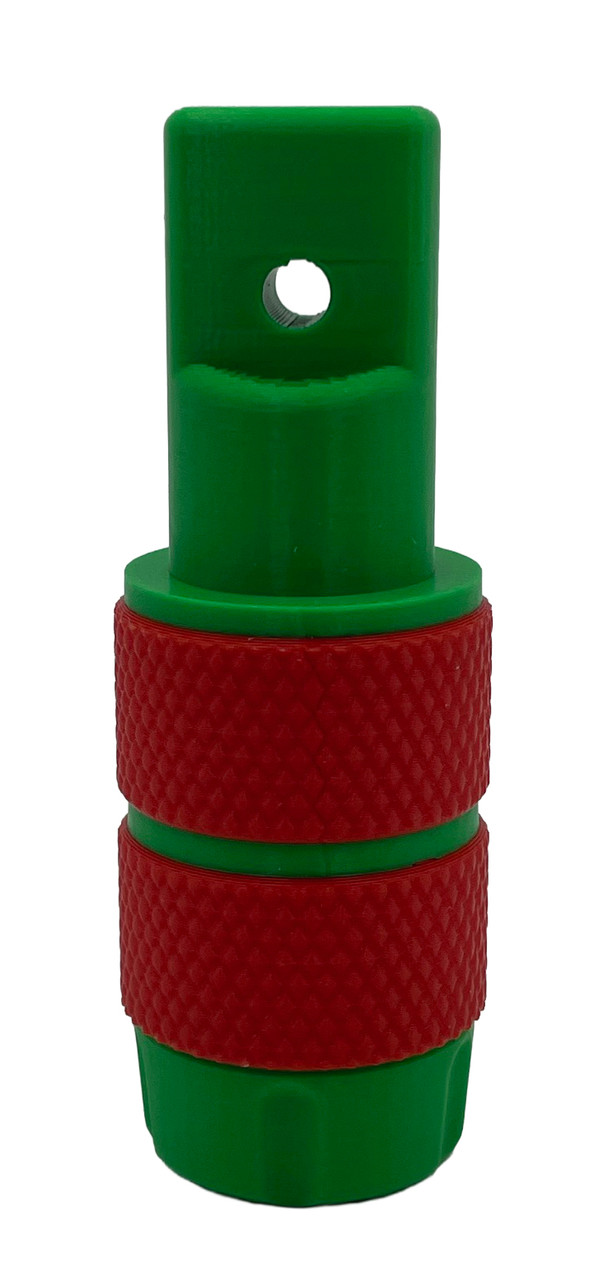 Paintballshop - Plastic Tippmann 98 Front Grip - Green/Red