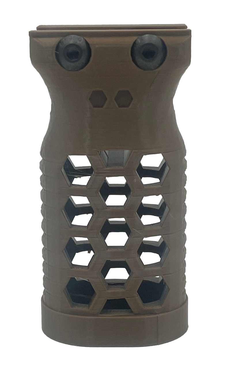 Paintballshop - Vertical Front Grip - Type 6 - Brown