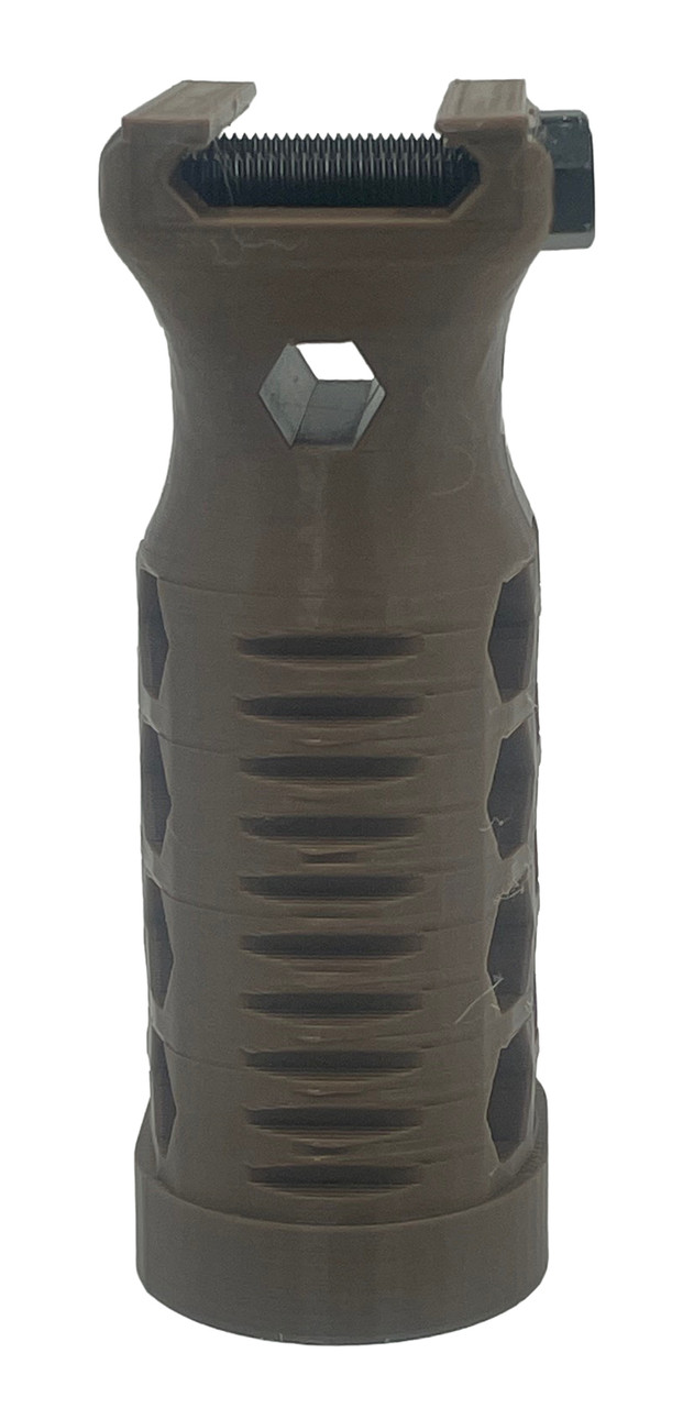 Paintballshop - Vertical Front Grip - Type 6 - Brown