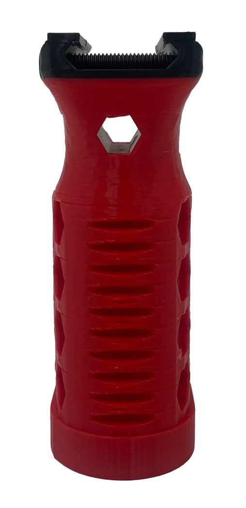 Paintballshop - Vertical Front Grip - Type 6 - Red