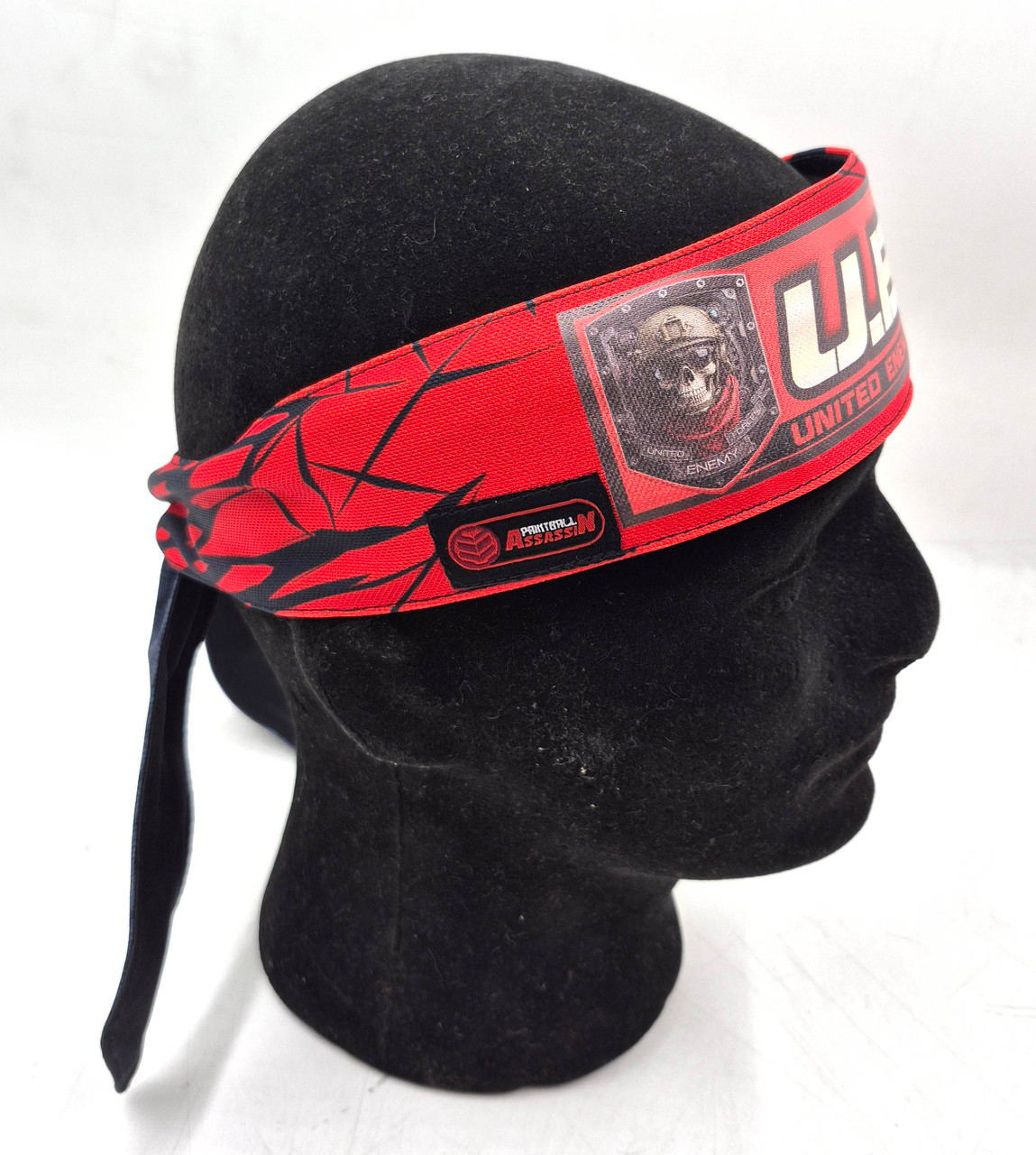 Paintball Assassin - Deflekt Headband - Fracture Red - U.E.F.