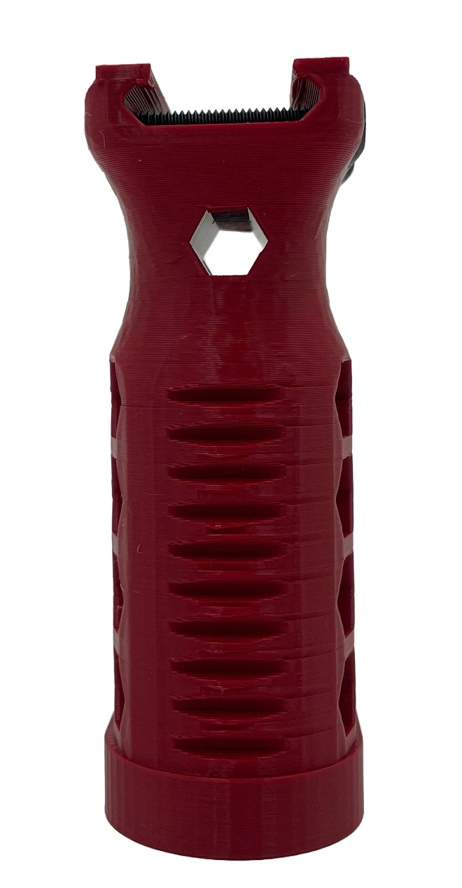 Paintballshop - Vertical Front Grip - Type 6 - Maroon Red