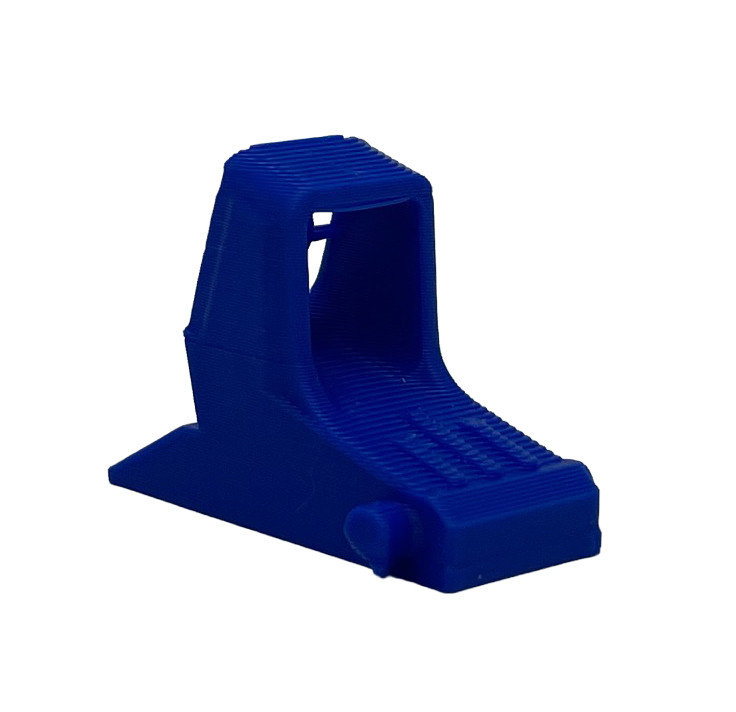 Paintballshop - Plastic Tippmann 98 Rear Sight - Blue