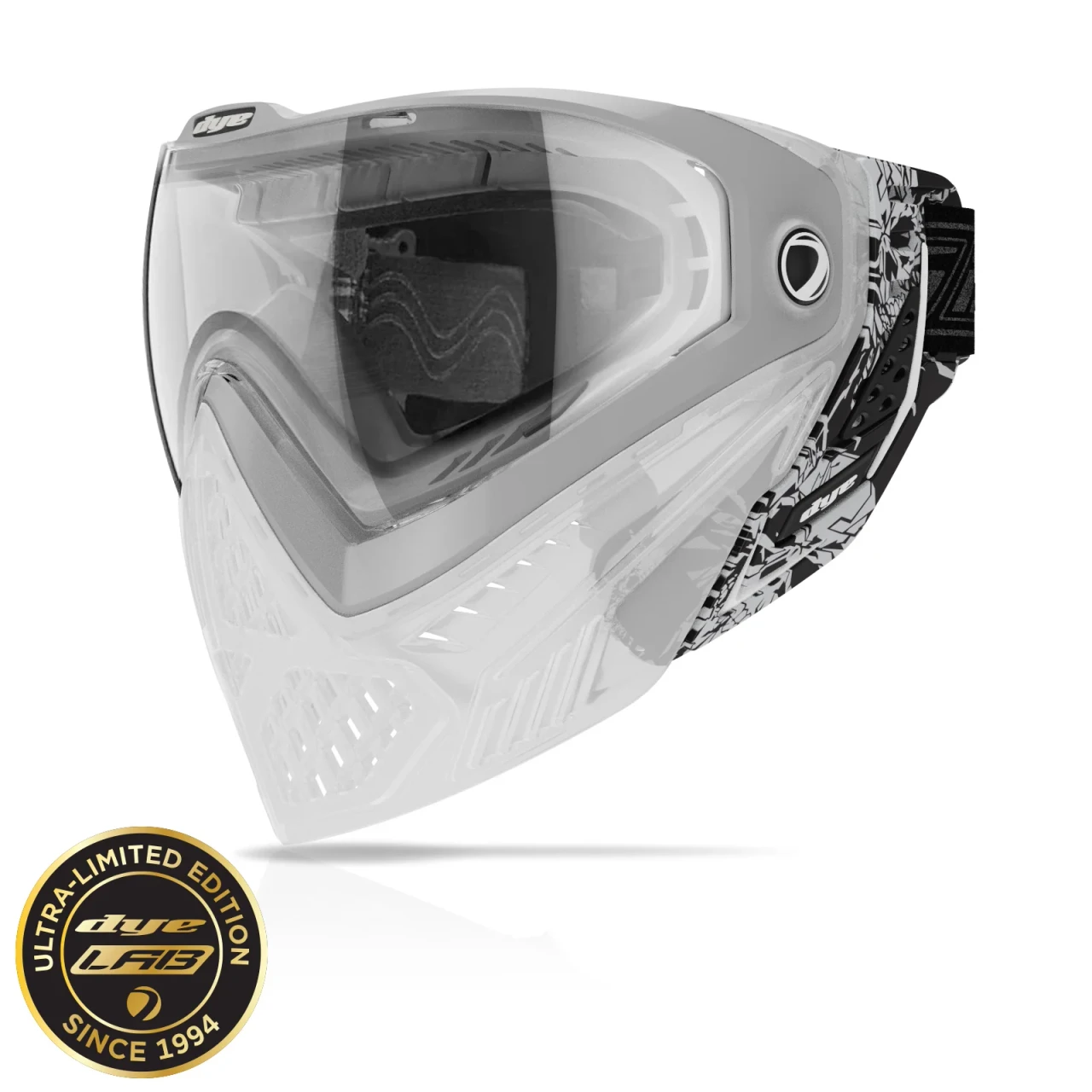 Dye - i5 Goggle - Dyelucent Fractured Clear - Ultra Limited Edition