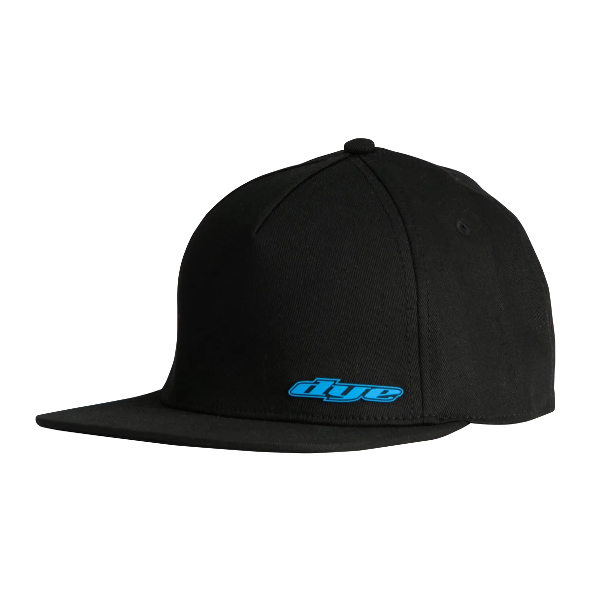 Dye - Hat lwrlft Flex Flat - Black/Cyan - L/XL
