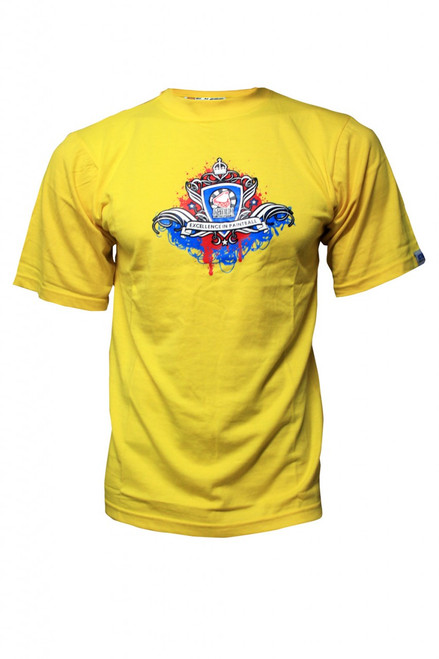 Action Paintball Games - Tshirt - Crown - Yellow - XL.