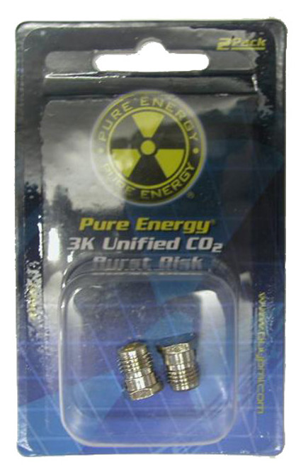 Pure Energy - 3k Burst Disc - 2 Pack.
