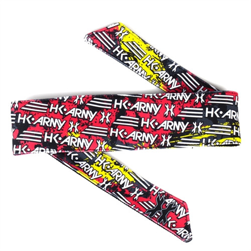 HK - Headband - Splatter Neon