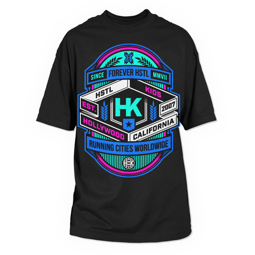 HK - Tshirt - Worldwide - Black