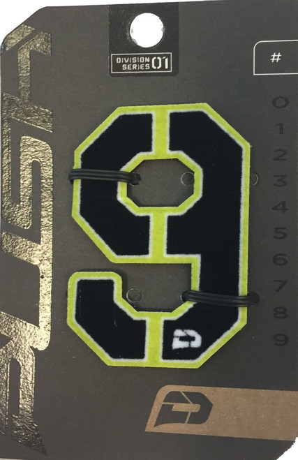 Push - Number Patch - Lime - 9