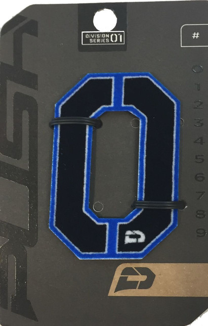 Push - Number Patch - Blue - 0